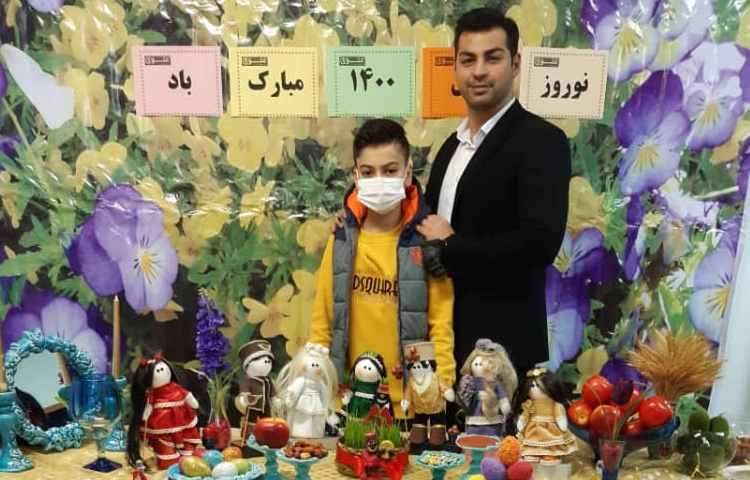 عکس دانش آموزان به مناسبت نوروز سال 1400 3