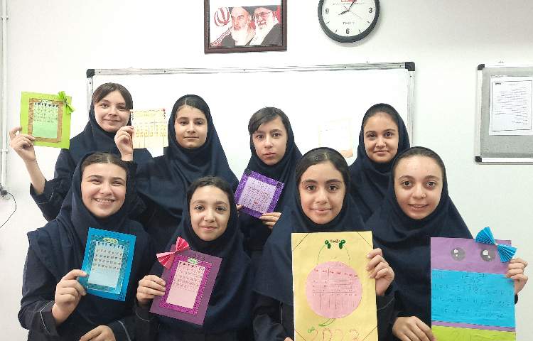 عکس مصور از کلاس زبان 4