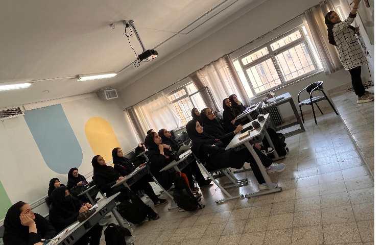 عکس مصور از کلاس عربی 1