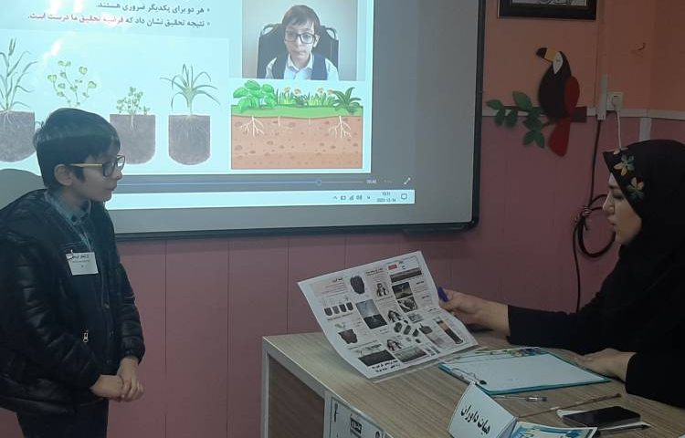 :عکس های اختتامیه ی پژوهش، پایه سوم 1