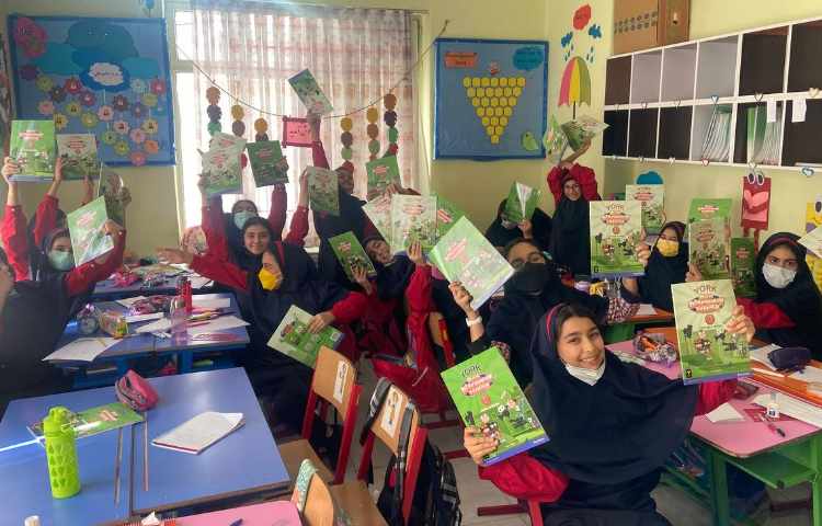 عکسHappy International Post Day practicing letter writing 1