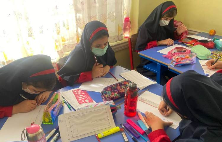 عکسHappy International Post Day practicing letter writing 2