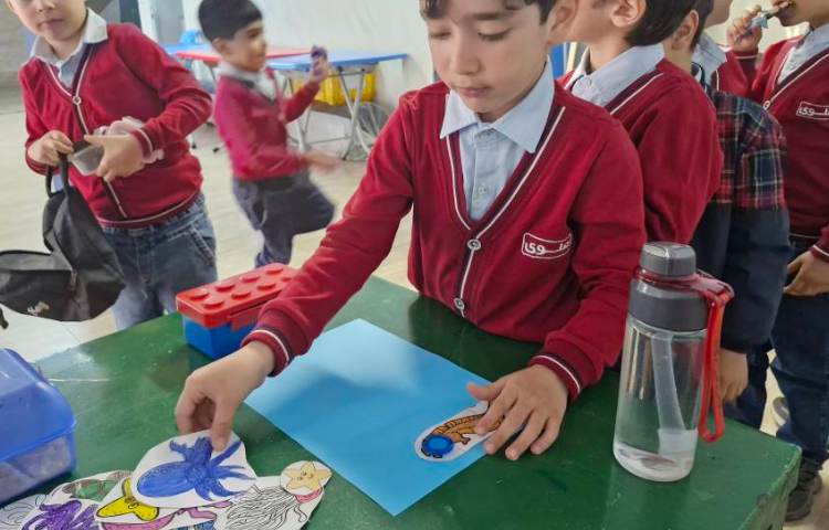 غوطه وری پیش دبستان با موضوع sea animals 3