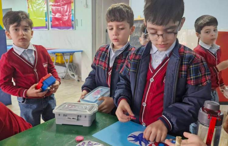 غوطه وری پیش دبستان با موضوع sea animals