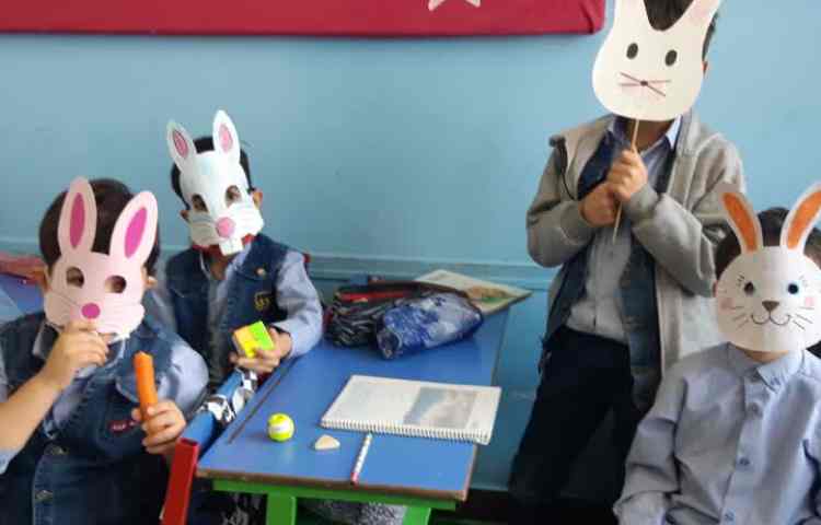 فارسی(ایجاد انگیزه درس مدرسه ی خرگوش ها)