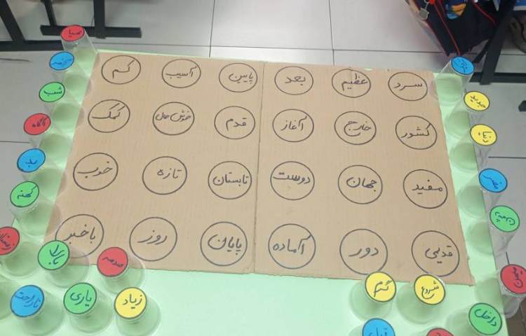 فارسی،بازی و دست ورزی هم معنی و مخالف 1