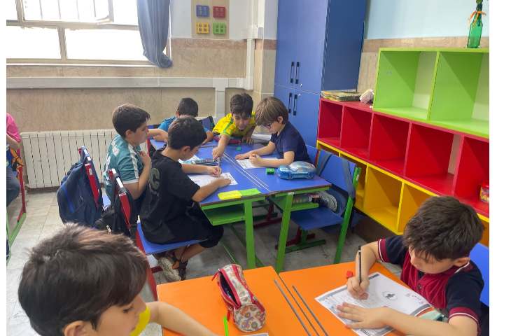 فارسی،تمرین جمله سازی(کلمات به هم ریخته) 7