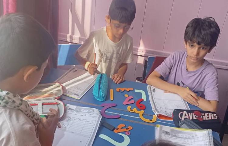 فارسی،دست ورزی و بازی مبحث حروف بهم ریخته 1