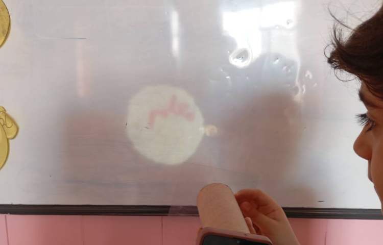 فارسی،مبحث املای خلاق با سایه ها،تلفیق با علوم 3