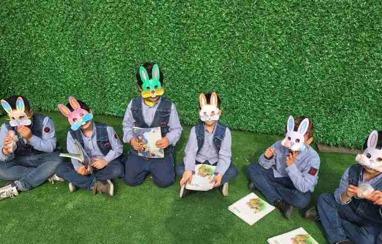 فارسی،کلاس بدون دیوار، اجرای نمایشی مدرسه خرگوش ها 2