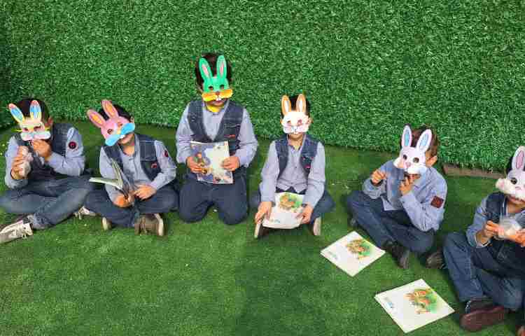 فارسی،کلاس بدون دیوار، اجرای نمایشی مدرسه خرگوش ها 3