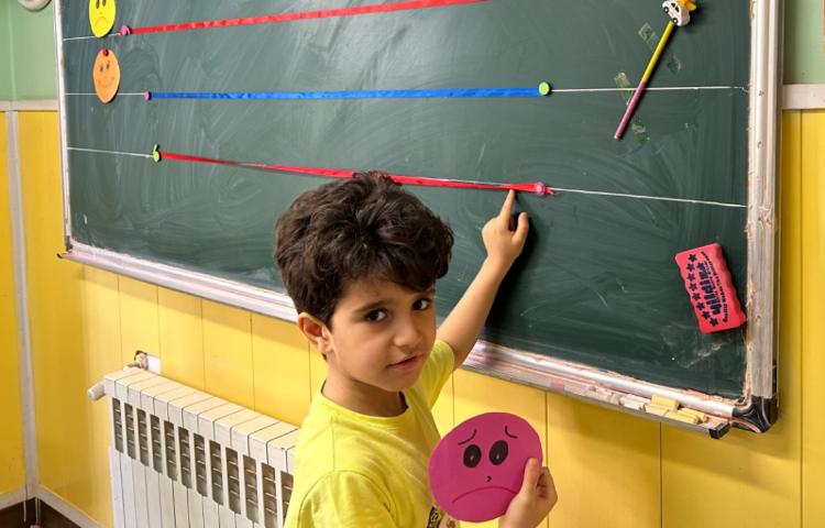 :فارسی، آموزش خط زمینه و مداد صحیح دست گرفتن 1