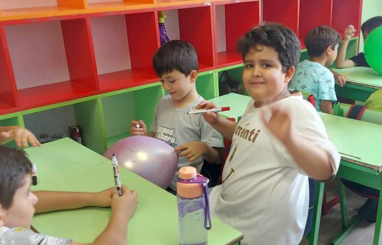 فارسی : املای خلاق (املا بادکنکی) 3