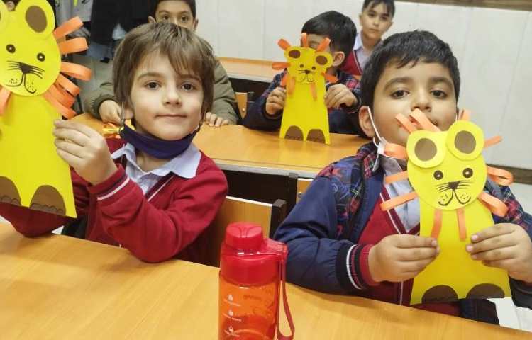 فارسی انجام و تکمیل کاردستی نشانه ی ( ش غیر آخر، ش آخر) 6