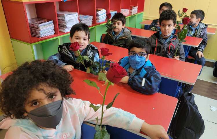 :فارسی، ایجاد انگیزه نشانه ر، کلاس انگور 2