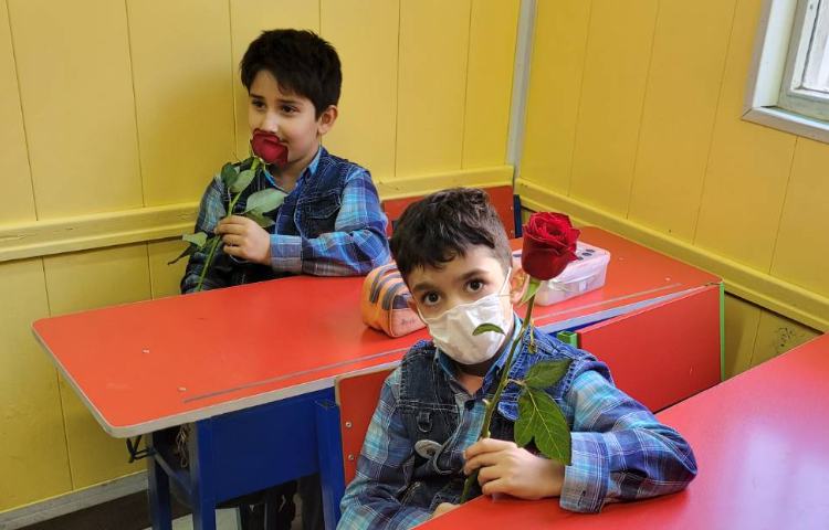 :فارسی، ایجاد انگیزه نشانه ر، کلاس انگور 5