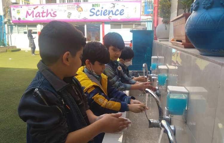 :فارسی ایجاد انگیزه نشانه ص ، شستن دست ها با صابون