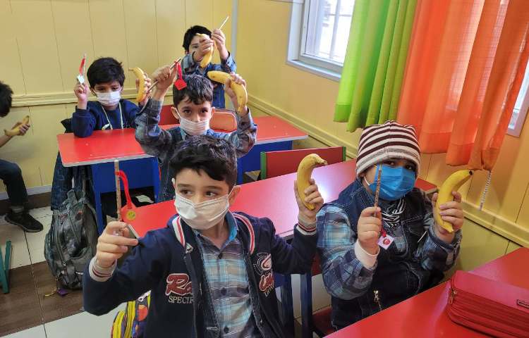 :فارسی، ایجاد انگیزه نشانه م، کلاس انگور 4