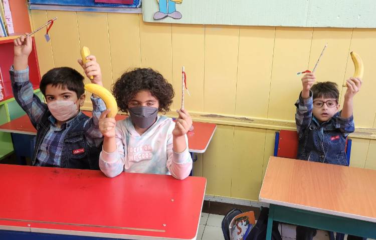 :فارسی، ایجاد انگیزه نشانه م، کلاس انگور 5