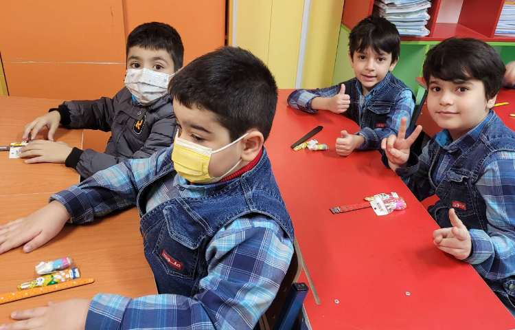 :فارسی، ایجاد انگیزه ی نشانه ی "خ"، کلاس انگور 5