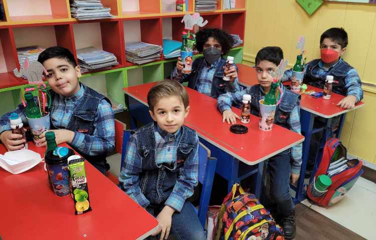 :فارسی، ایجاد انگیزه ی نشانه ی "ل"، کلاس انگور 3