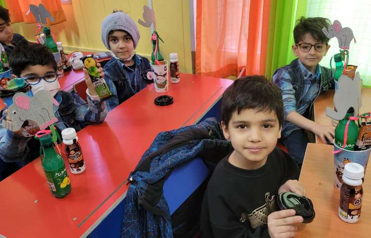 :فارسی، ایجاد انگیزه ی نشانه ی "ل"، کلاس انگور 4