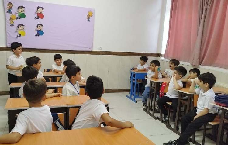 فارسی » بازی گروهی ( بازی با توپ) هدف» آشنایی با همکلاسی ها