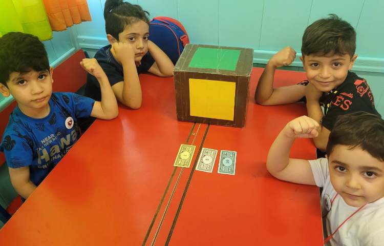 فارسی، بخش کردن رباتی، مسابقه ی بخش کردن 3