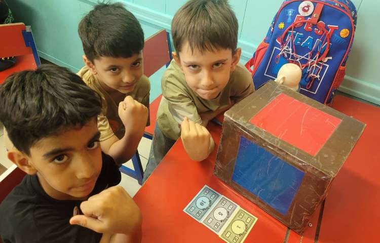 فارسی، بخش کردن رباتی، مسابقه ی بخش کردن 5