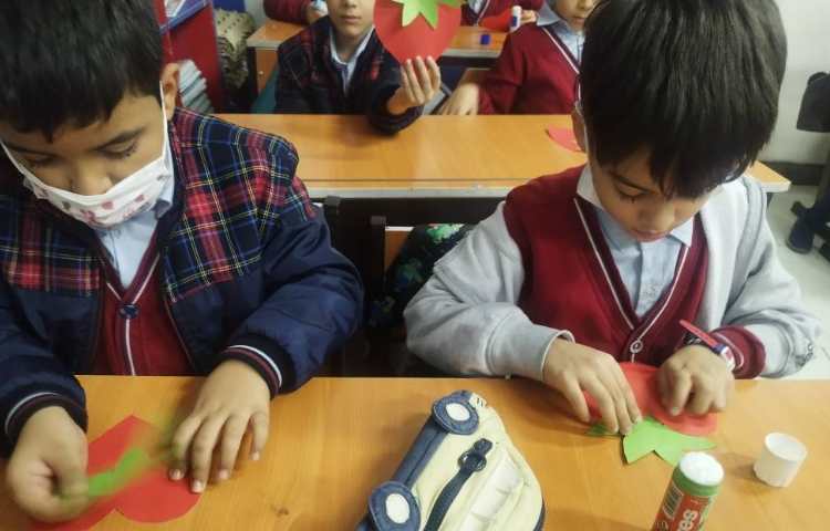 فارسی تثبیت یادگیری نشانه ( ت غیر آخر، ت آخِر) با انجام کاردستی مربوط به آن 2