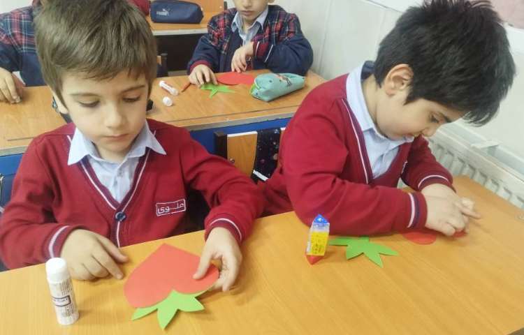 فارسی تثبیت یادگیری نشانه ( ت غیر آخر، ت آخِر) با انجام کاردستی مربوط به آن 5