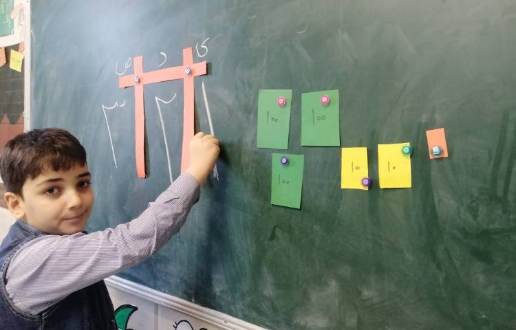 فارسی : تدریس اعداد سه رقمی با شکل 4