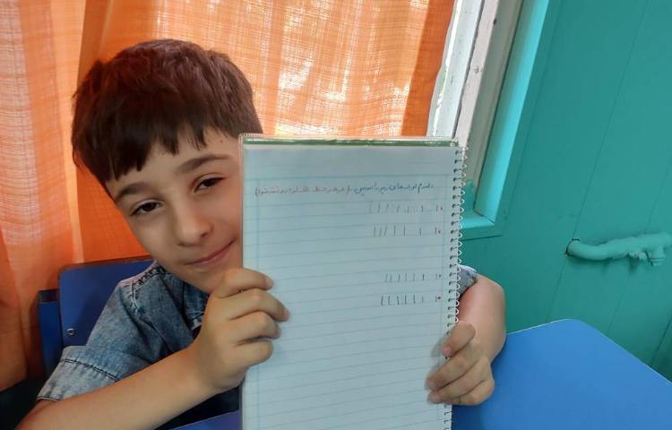 فارسی، تدریس لوحه نویسی 1