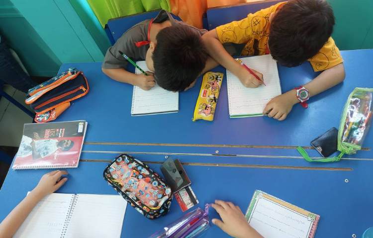 فارسی تدریس لوحه نویسی 2