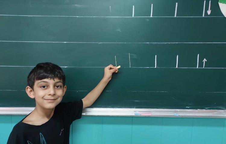 فارسی، تدریس لوحه نویسی 4