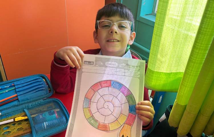 فارسی ، تدریس نشانه ی ( م ) 1