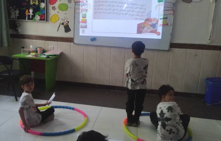 فارسی: تقویت روخوانی کتاب داستان و درک مطلب