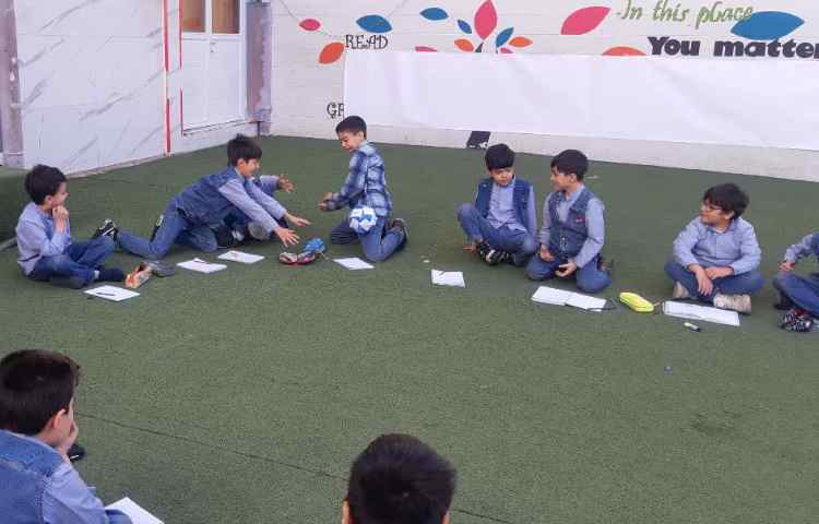 فارسی (جمله سازی و املای خلاق توپی) 1