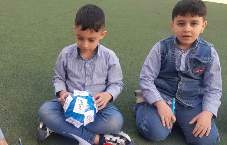 فارسی (جمله سازی و املای خلاق توپی) 4