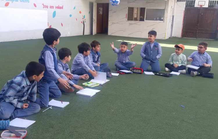 فارسی (جمله سازی و املای خلاق توپی) 5