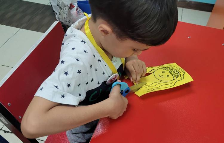 فارسی، دست ورزی، بریدن خطوط مختلف 3