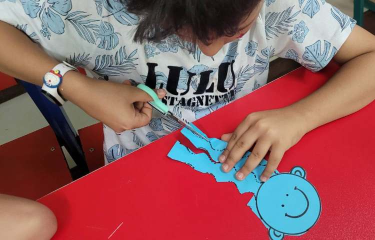 فارسی، دست ورزی، بریدن خطوط مختلف 4