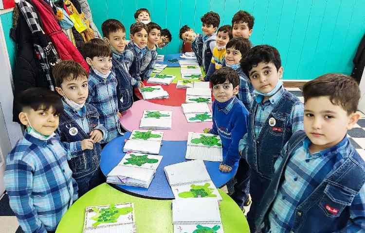 :فارسی، دست ورزی لاک پشت مربوط به صدای (ل)