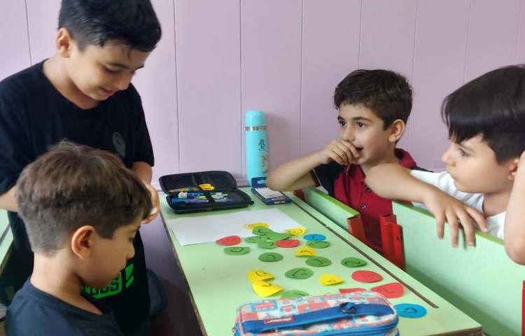 فارسی : دست ورزی ( کلمه بسازیم ) 1