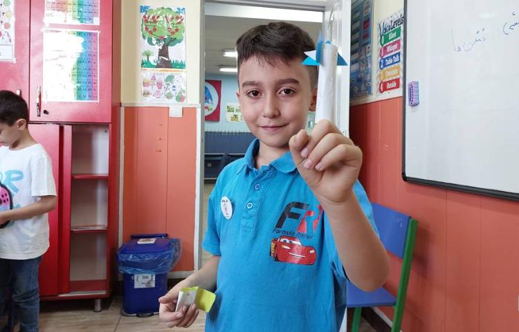 : فارسی، ساخت عروسک بند انگشتی جهت ایجاد انگیزه برای داستان سازی 2