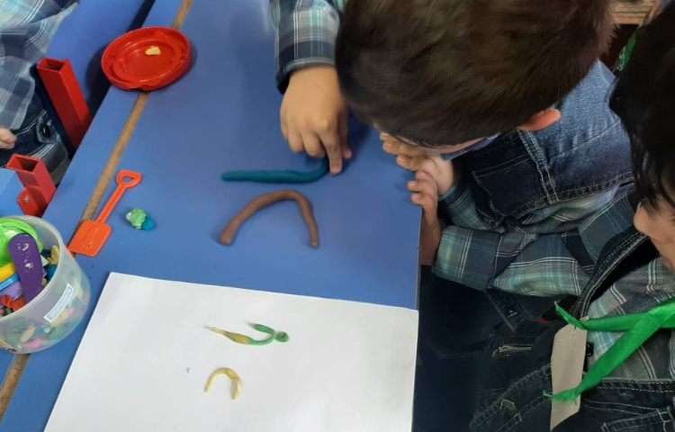 :فارسی، ساخت کلمات جدید با خمیر بازی، کلاس سیب 3