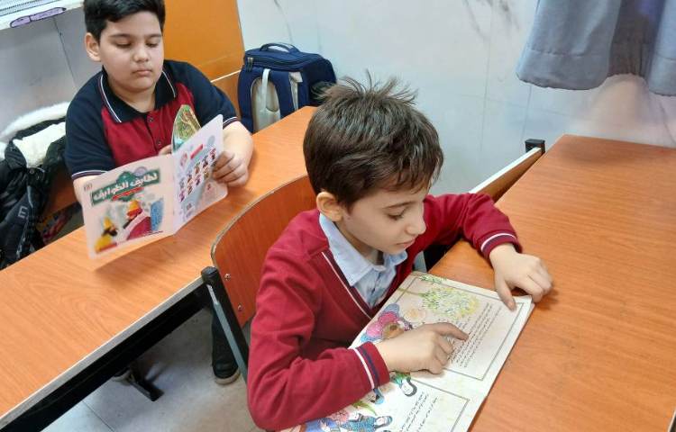 فارسی مبحث: زنگ کتابخوانی فردی، جهت تقویت روانخوانی و افزایش تمرکز و دقت دانش آموزان 2