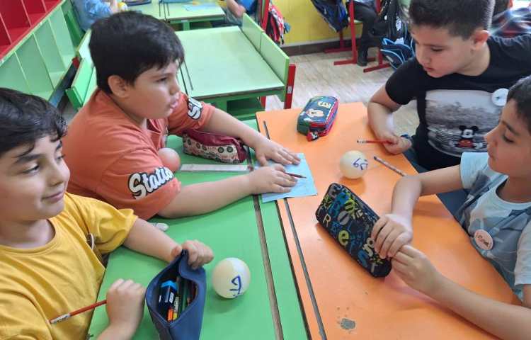 فارسی / مبحث نشانه ها / بازی جمله سازی 1