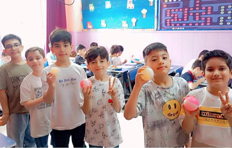 فارسی ، مبحث گسترش واژگان همراه با بازی کلاسی 3