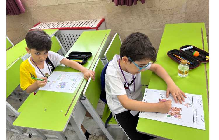 فارسی موضوع : امادگی برای نوشتن 3